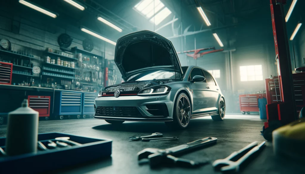VW Golf R Motorschaden